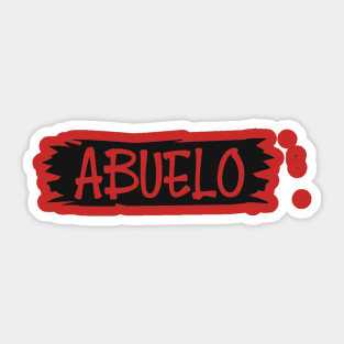 Abuelo Grandfather Papa Pappaw Sticker